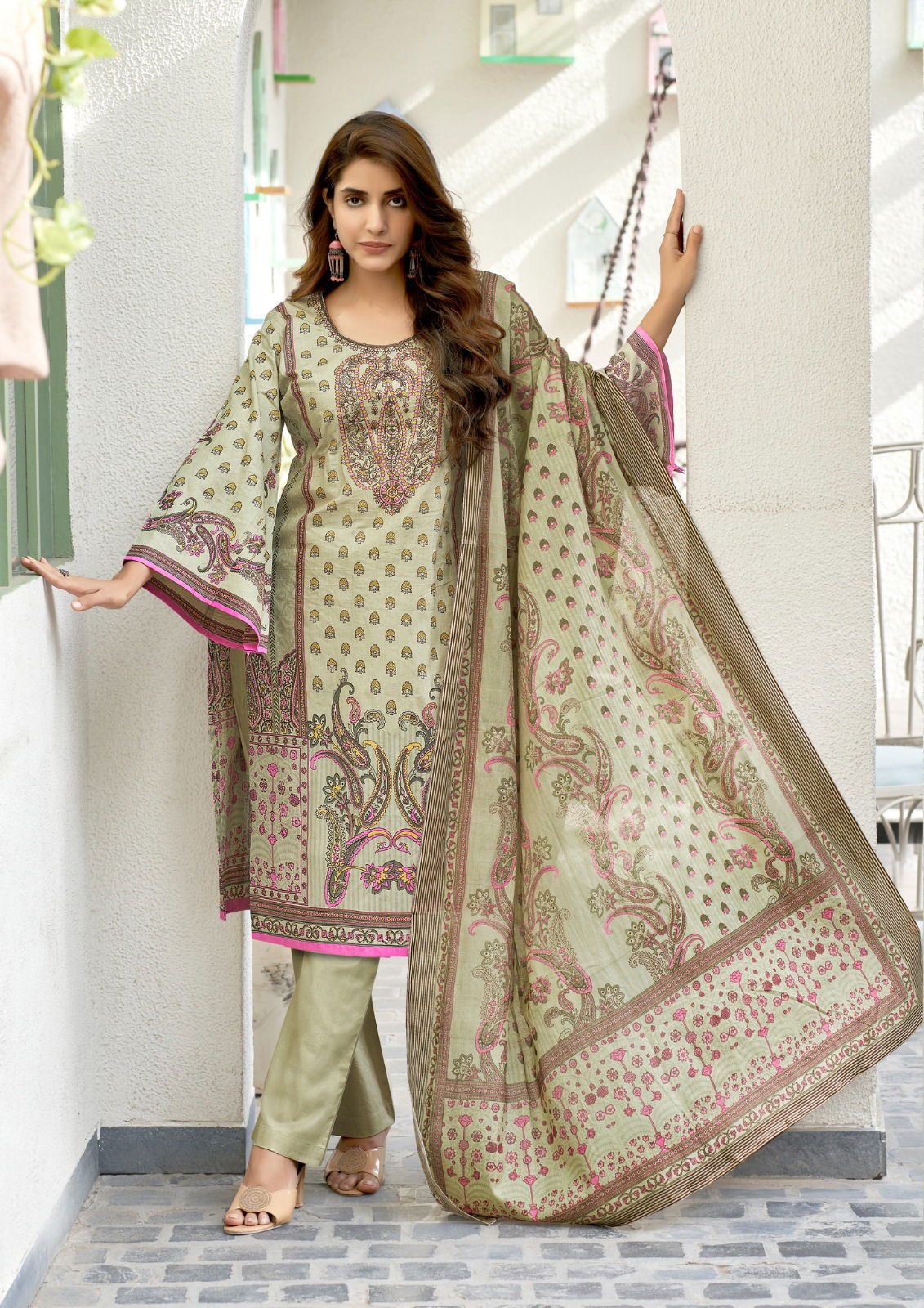 Nayra A By Yashika Printed Cotton Dress Material Wholesale Shop In Surat
